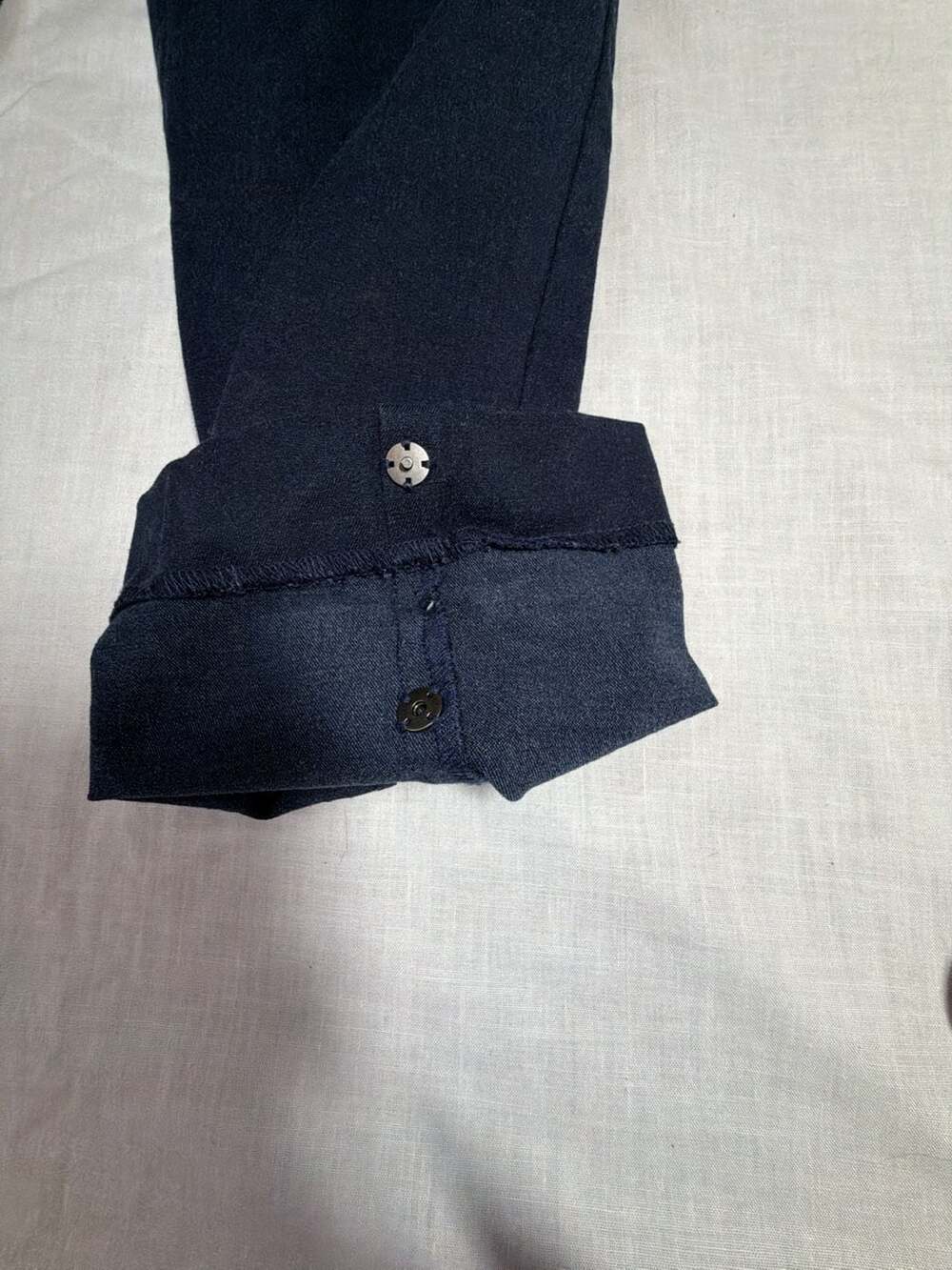 41 Hawthorn Women's Navy Blue Trousers Size 6 - Picture 2 of 5